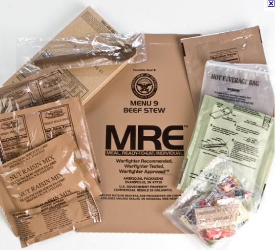 MREs The Good Bad And The Ugly