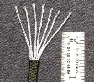 Paracord-Commercial-Type-III-Inch-Scale