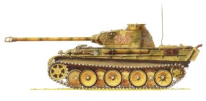 Panther Ausf. G de la 3eme compagnie du 12. SS-Panzer Regiment de la division Hitler Jugend