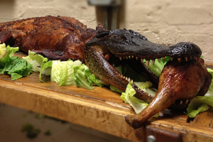 Turkey-restorant-serves-aligator